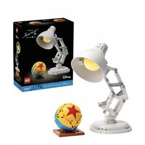 New Lego Ideas Disney Pixar Luxo Jr. Room Decor 21357 Open Box box damaged